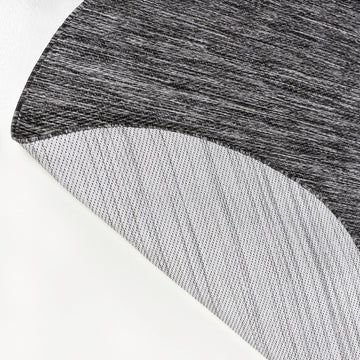 Evan Modern Rustic Organic Curve Indoor/Outdoor Area Rug